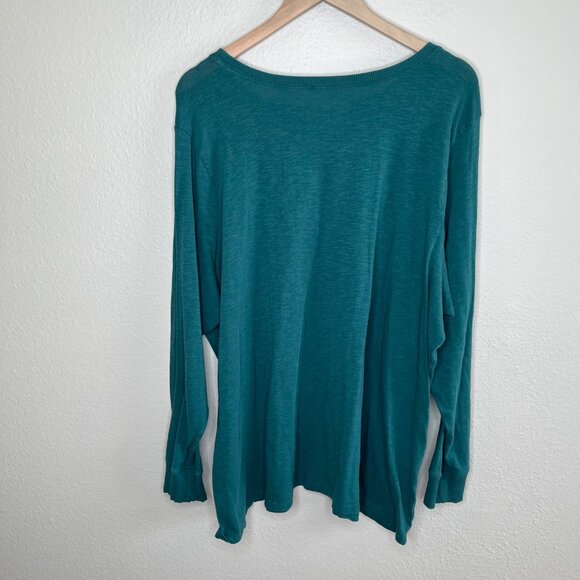 Torrid Super Soft Slub Jersey Cotton Long Sleeve Top Plus Size 4X - Picture 7 of 11